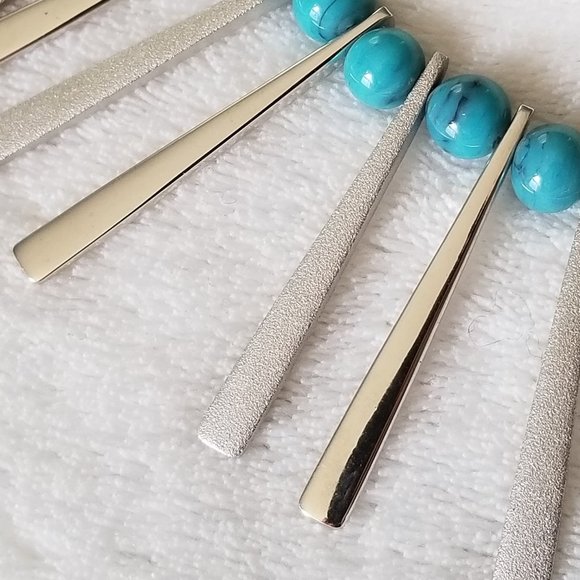 Vintage 70's Monet Runway Bead Egyptian Necklace - Picture 4 of 9